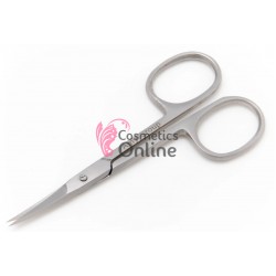 Forfecuta Amy Group pentru cuticule AMG20 Argintie cu varf curb 